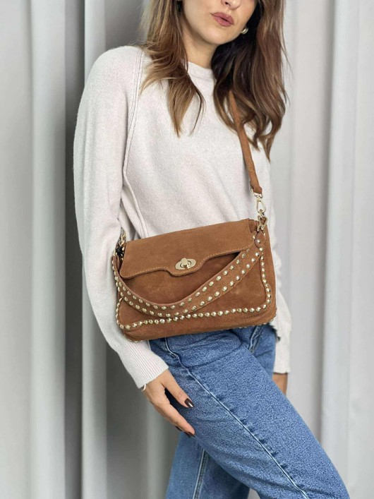 Borsa camoscio Lella