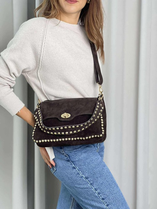 Borsa camoscio Lella