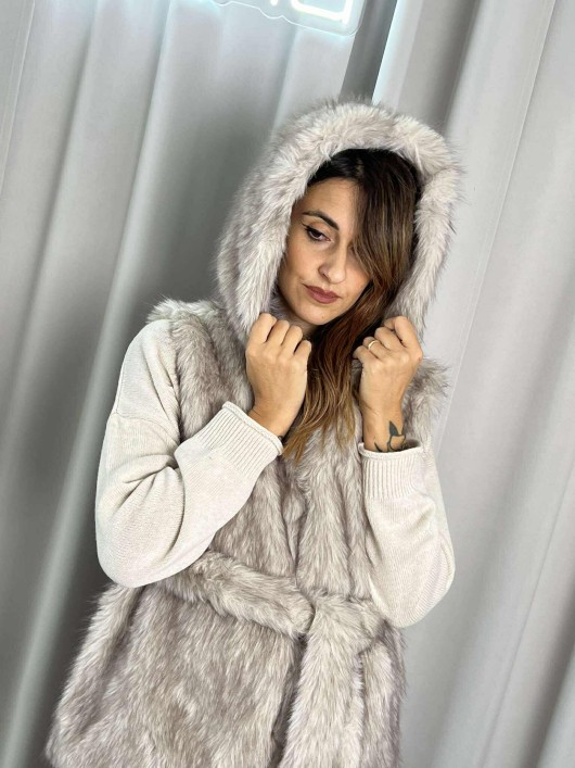 Gilet pelliccia Susy Mix