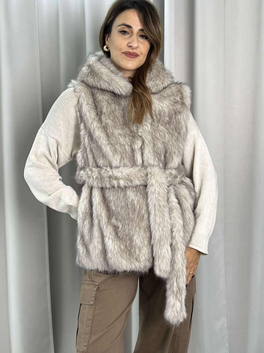 Gilet pelliccia Susy Mix
