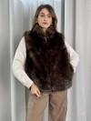 Susy Mix Gilet pelliccia Susy Mix