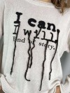 Susy Mix Maglia con ricamo Susy Mix