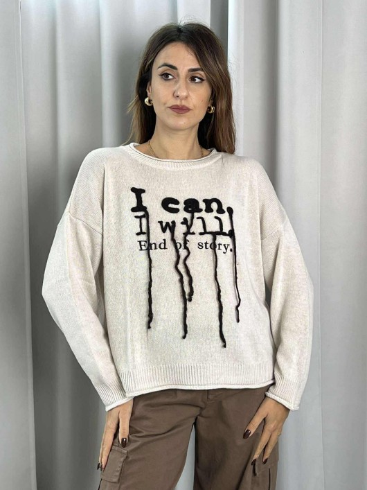 Maglia con ricamo Susy Mix
