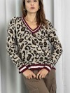 Susy Mix copy of Maglione con nappine Susy Mix