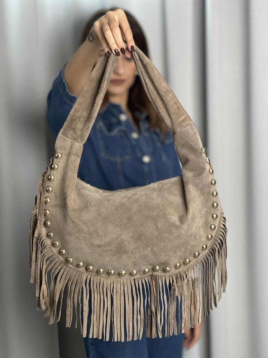 Borsa camoscio Sandy