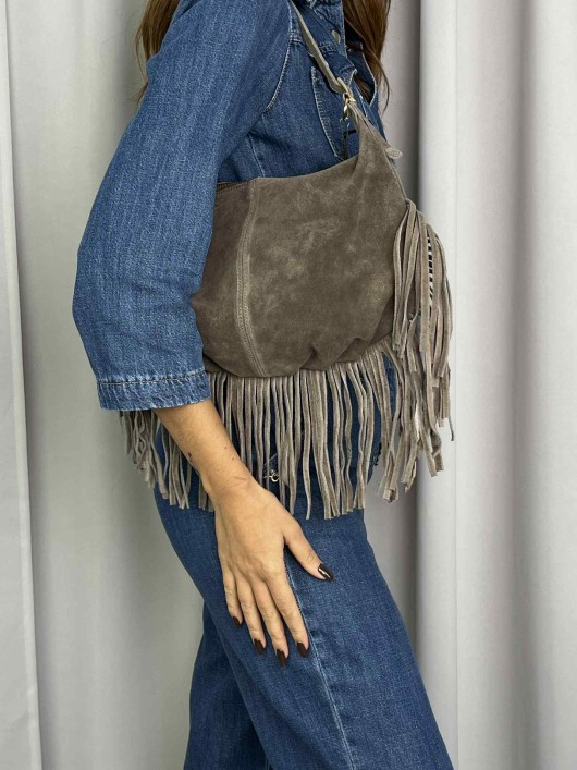 Borsa camoscio Ambra