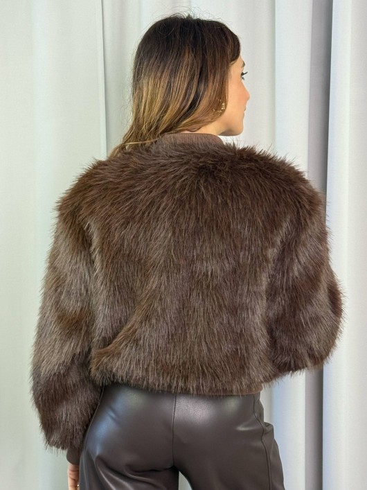 Giubbino bomber ecopelliccia Susy Mix