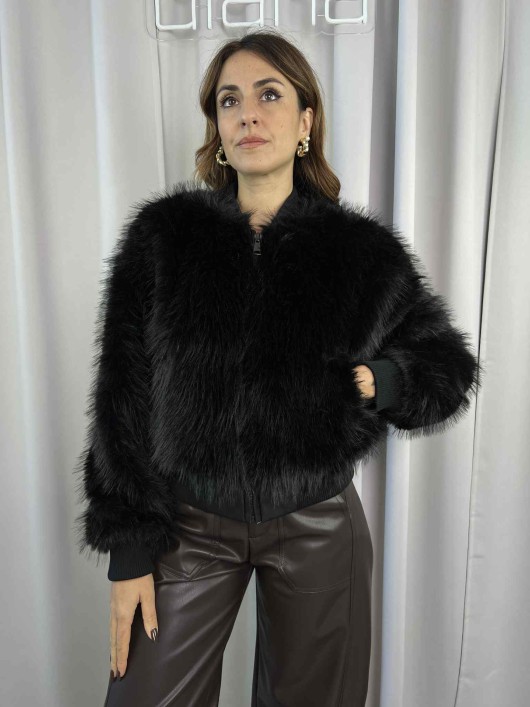 Giubbino bomber ecopelliccia Susy Mix