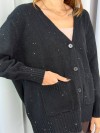Susy Mix Cardigan micropaillettes Susy Mix