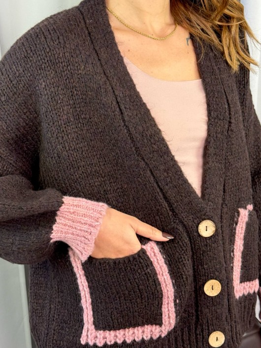Cardigan con tasche HaveOne