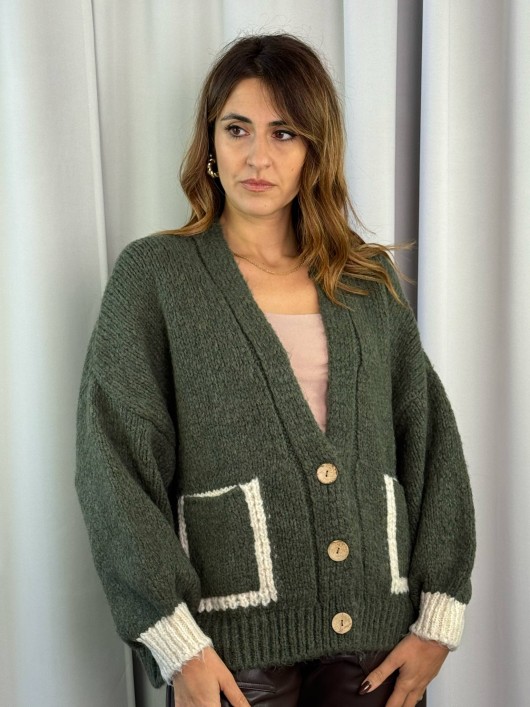 Cardigan con tasche HaveOne