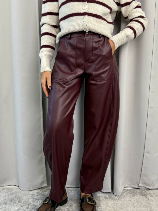 Pantalone ecopelle Susy Mix