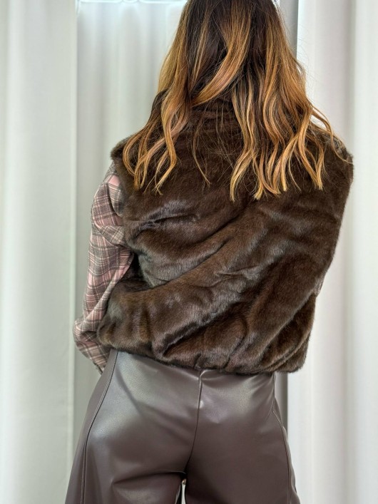 Gilet ecopelliccia Susy Mix