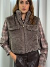 Susy Mix Gilet ecopelliccia Susy Mix