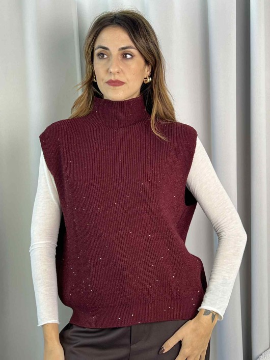 Gilet micropaillettes HaveOne