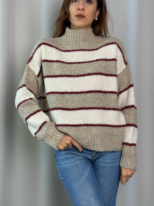 Maglia rigata Tensione In