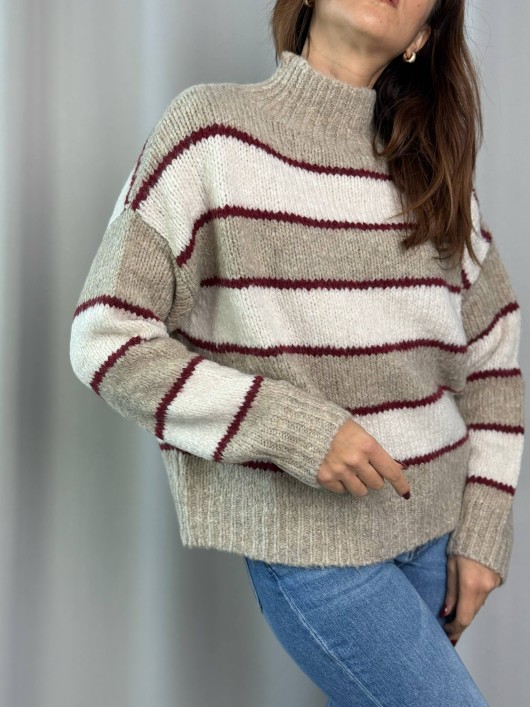 Maglia rigata Tensione In