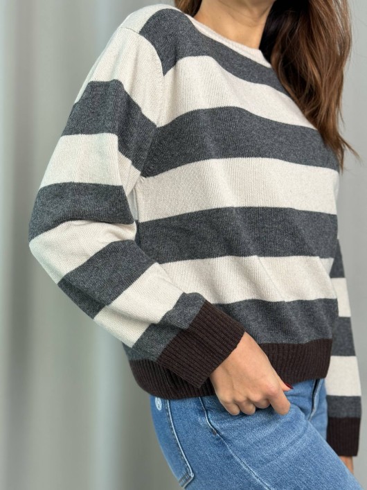 Maglia rigata Tensione In