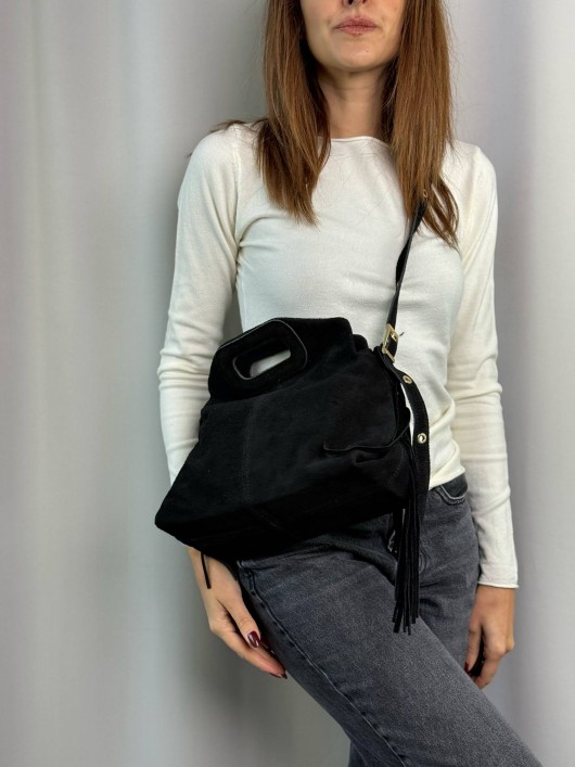 Borsa camoscio ELISA