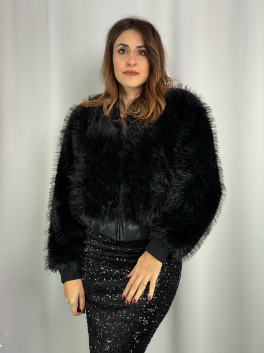 Giubbino bomber ecopelliccia HaveOne