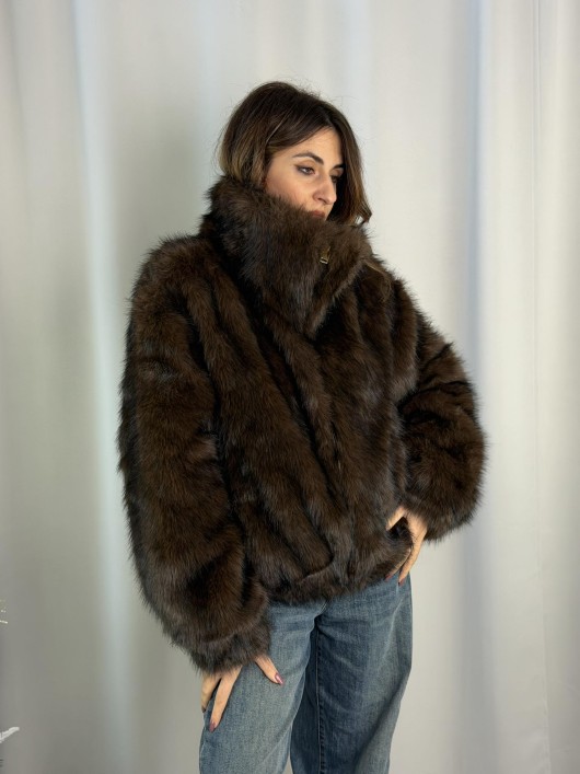 Giubbino ecopelliccia Isabel