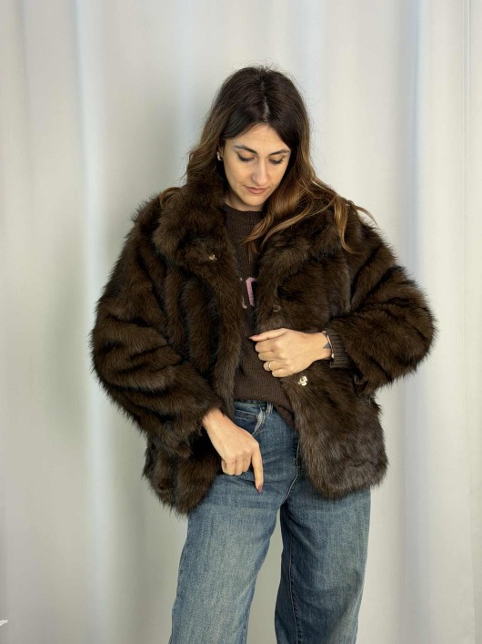 Giubbino ecopelliccia Amanda