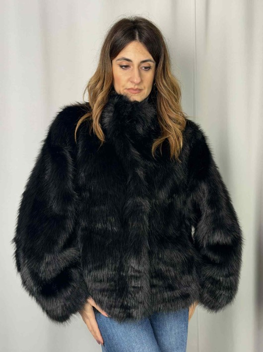 Giubbino ecopelliccia Bella