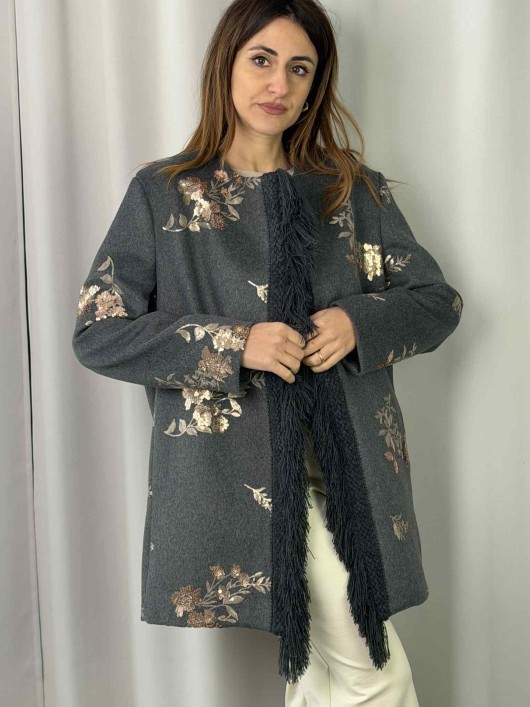 Giacca con applicazioni Tensione In